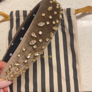 Lele Sadoughi Crystal Padded Headband
